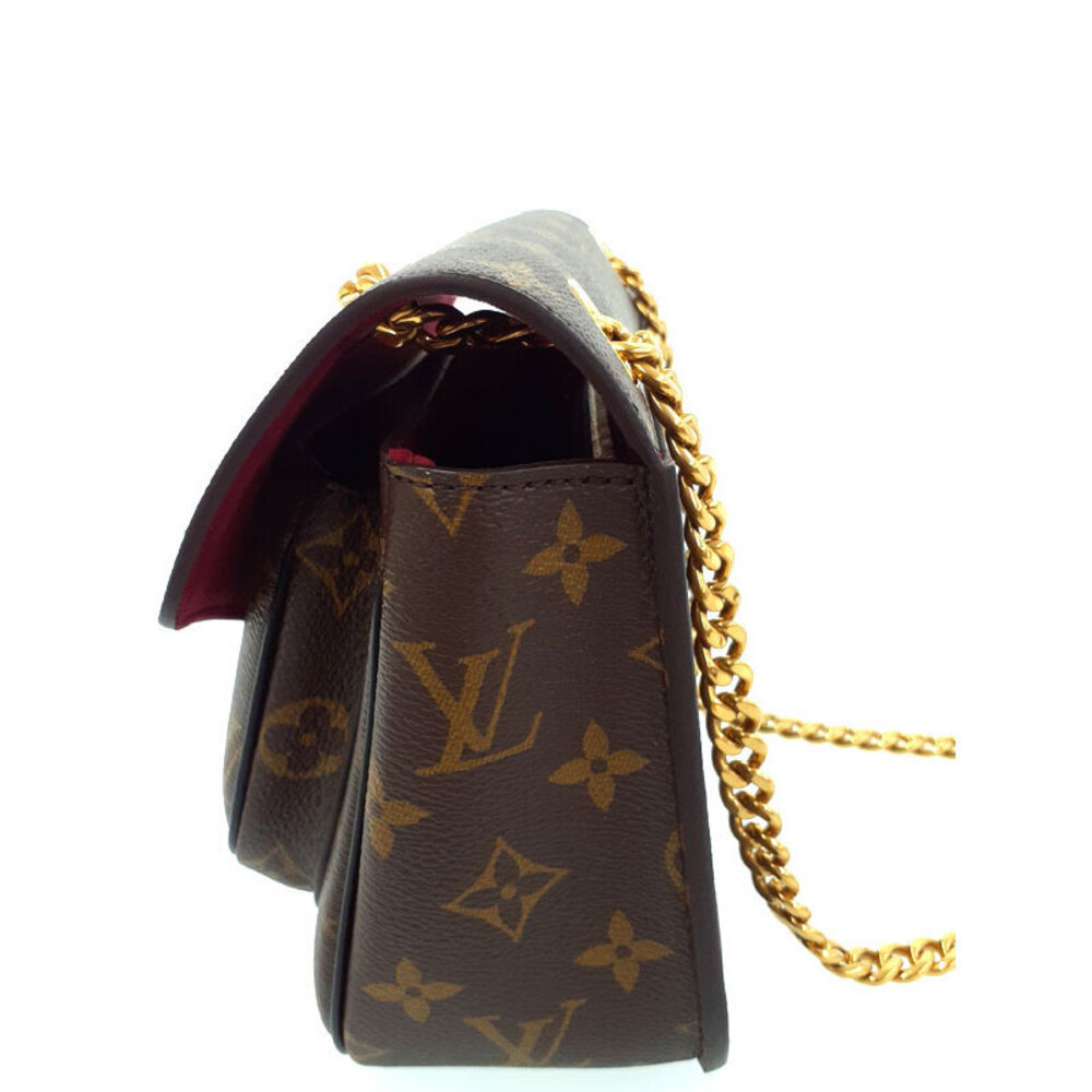 Louis Vuitton Monogram Leather Brown Passy Chain Shoulder Bag - Picture 8 of 8